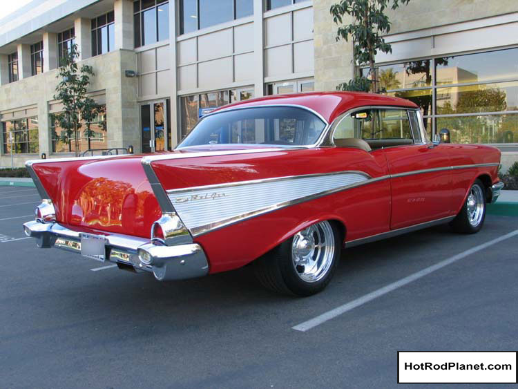 1957 Chevy Bel Air 2 Door Hardtop Ls 1 Hotrodplanet